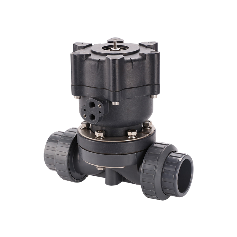 Pneumatische True Union membraanklep-kunststof actuator
