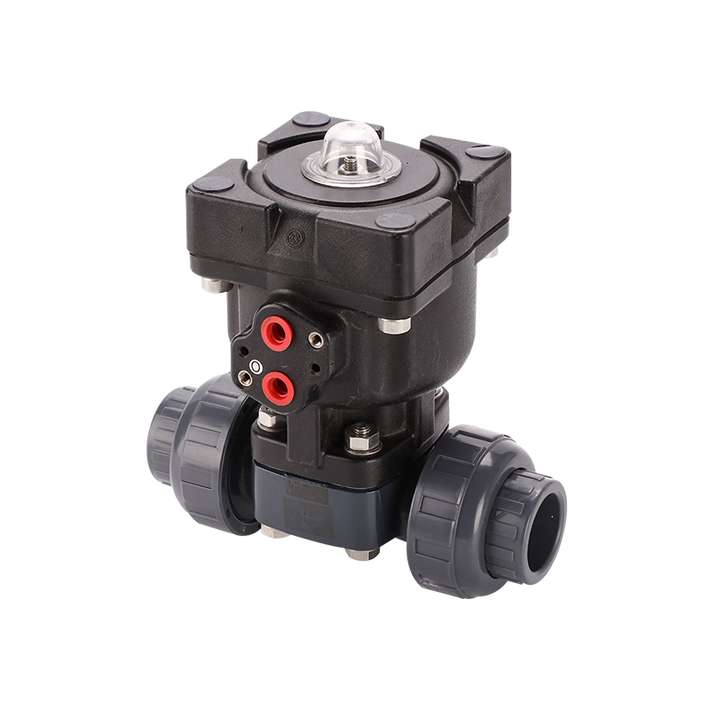 Pneumatische True Union membraanklep-kunststof actuator